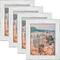 4 Pack Craig Frames Jasper Marshmallow White Picture Frame